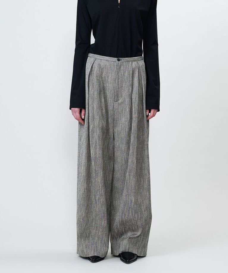ASTRAET「＜ASTRAET＞スラブ タック ワイドパンツ」|その他|