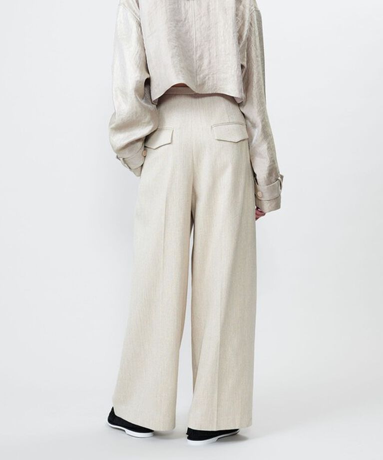 ASTRAET「＜ASTRAET＞スラブ タック ワイドパンツ」|その他|