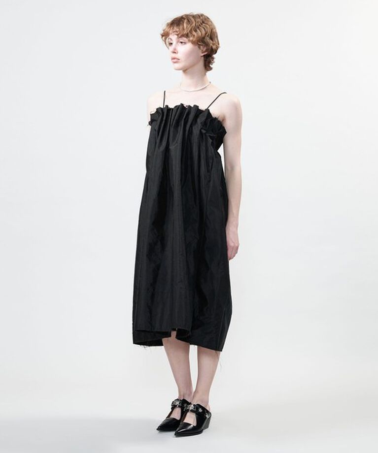 ASTRAET「＜ASTRAET＞ タック 2WAY ロングスカート」|スカート|BLACK
