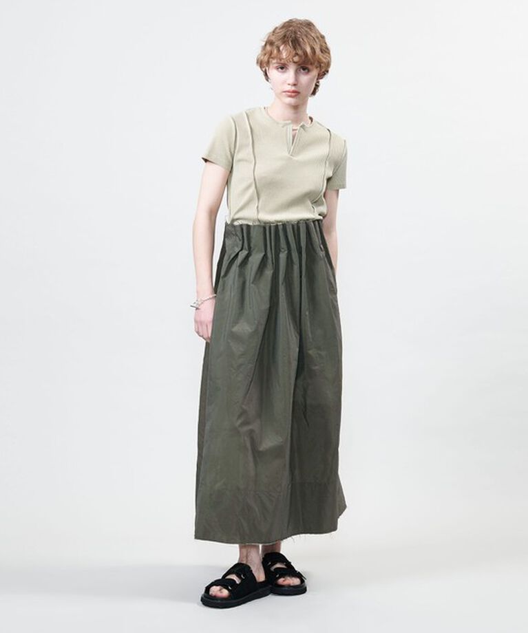 ASTRAET「＜ASTRAET＞ タック 2WAY ロングスカート」|スカート|