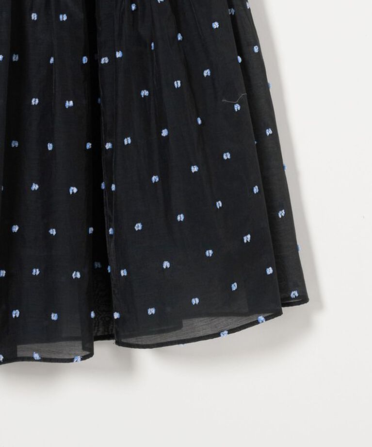 UNITED ARROWS「2トーン ドットジャガード スカート」|スカート|