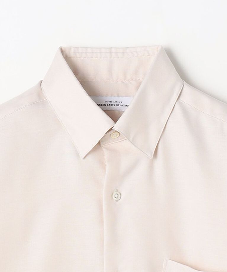 UNITED ARROWS green label relaxing「エブリット コットンオックス ムジ スナップ ボタンダウン シャツ -イージーアイロン-」|シャツ・ブラウス|