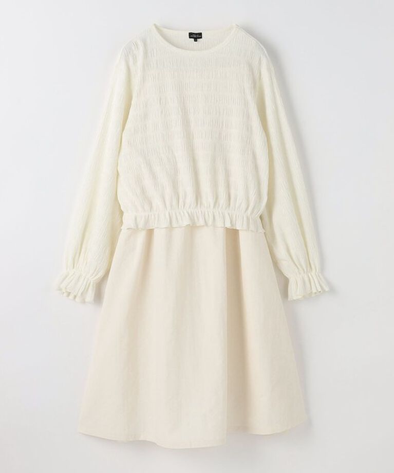 UNITED ARROWS green label relaxing「キャミワンピース+ロングスリーブ プルオーバー セット / キッズ  140cm-160cm」|ワンピース|