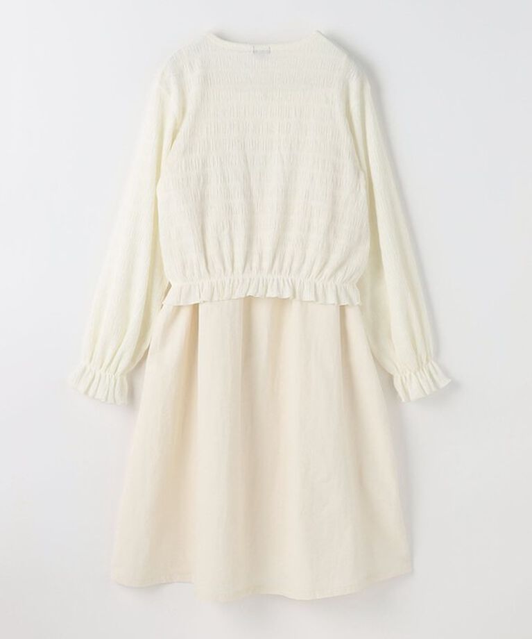 UNITED ARROWS green label relaxing「キャミワンピース+ロングスリーブ プルオーバー セット / キッズ  140cm-160cm」|ワンピース|