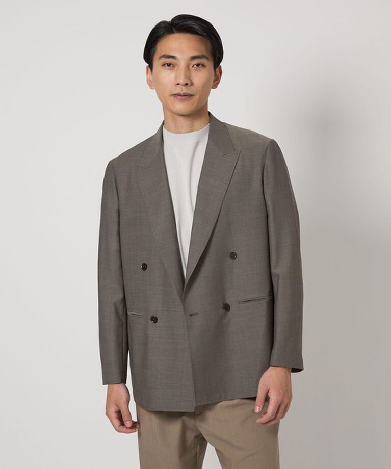 UNITED ARROWS green label relaxing「TWアムンゼン 01 ダブルブレスト 4B PK- ダブルジャケット」|テーラードジャケット|