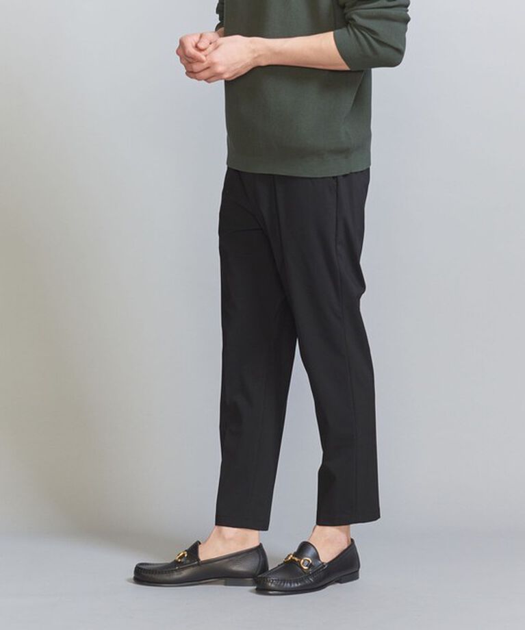 BEAUTY&YOUTH UNITED ARROWS「【WEB限定 WARDROBE SMART】クール トリコット アンクルパンツ 【接触冷感】」|チノ|