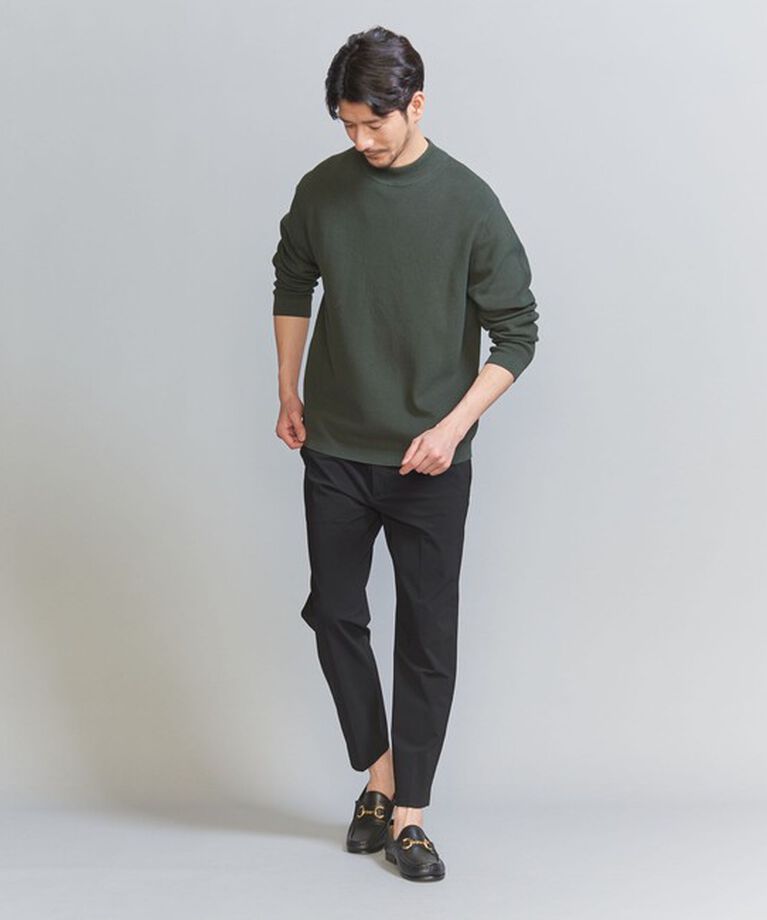 BEAUTY&YOUTH UNITED ARROWS「【WEB限定 WARDROBE SMART】クール トリコット アンクルパンツ 【接触冷感】」|チノ|