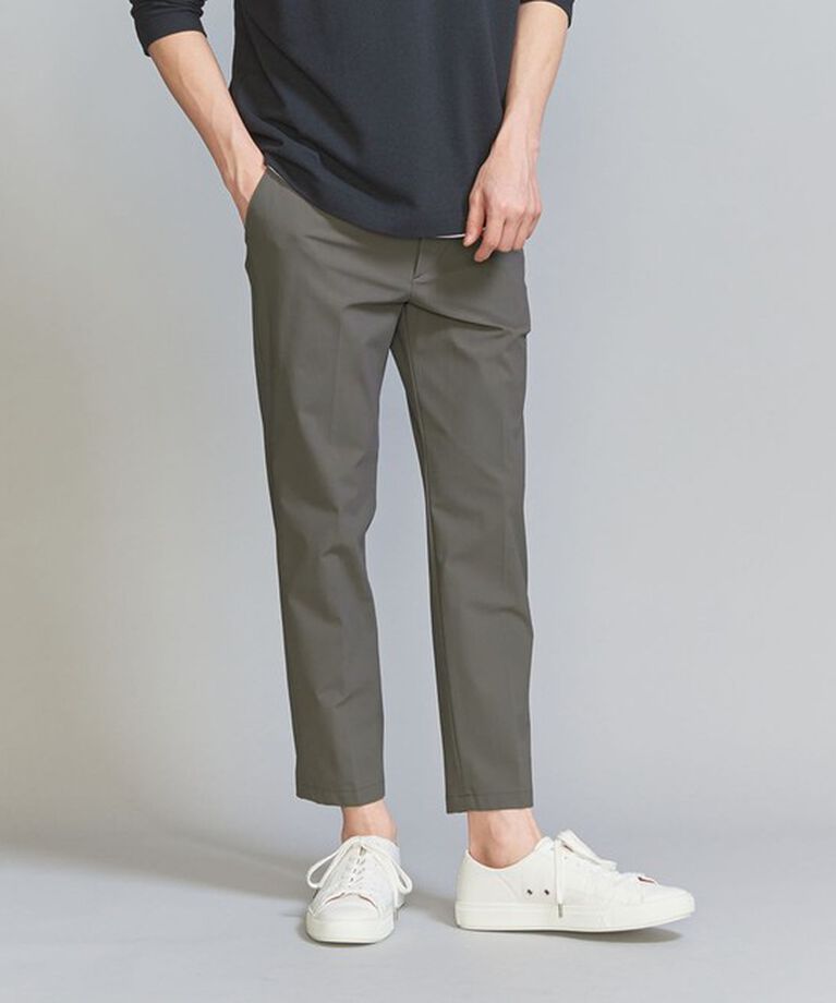 BEAUTY&YOUTH UNITED ARROWS「【WEB限定 WARDROBE SMART】クール トリコット アンクルパンツ 【接触冷感】」|チノ|