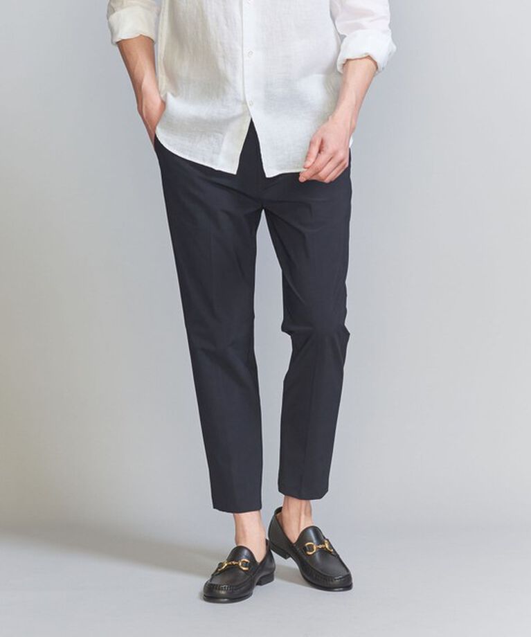 BEAUTY&YOUTH UNITED ARROWS「【WEB限定 WARDROBE SMART】クール トリコット アンクルパンツ 【接触冷感】」|チノ|