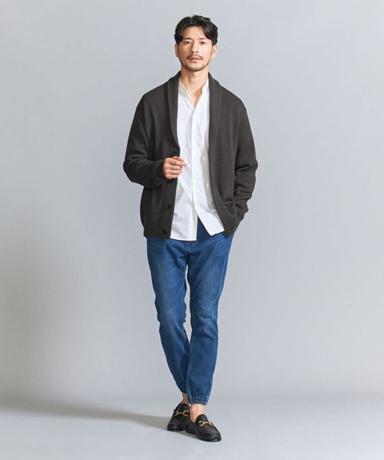 BEAUTY&YOUTH UNITED ARROWS「【WEB限定 WARDROBE SMART】ウォッシャブル ショールカラー カーディガン」|カーディガン|