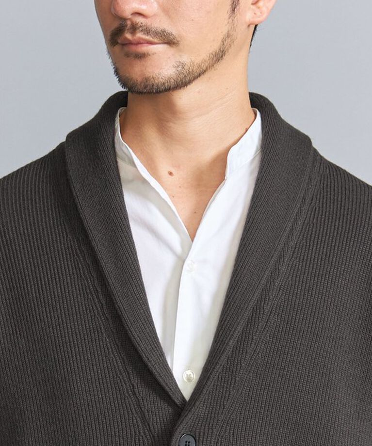 BEAUTY&YOUTH UNITED ARROWS「【WEB限定 WARDROBE SMART】ウォッシャブル ショールカラー カーディガン」|カーディガン|