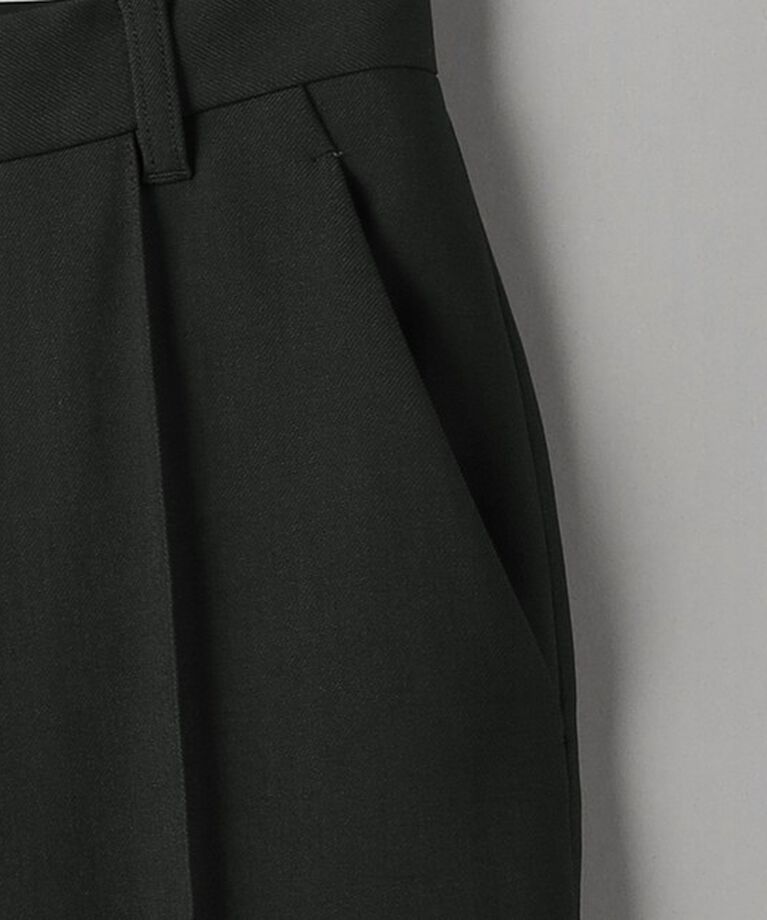 BEAUTY&YOUTH UNITED ARROWS「フロントタック ワイドパンツ」|チノ|