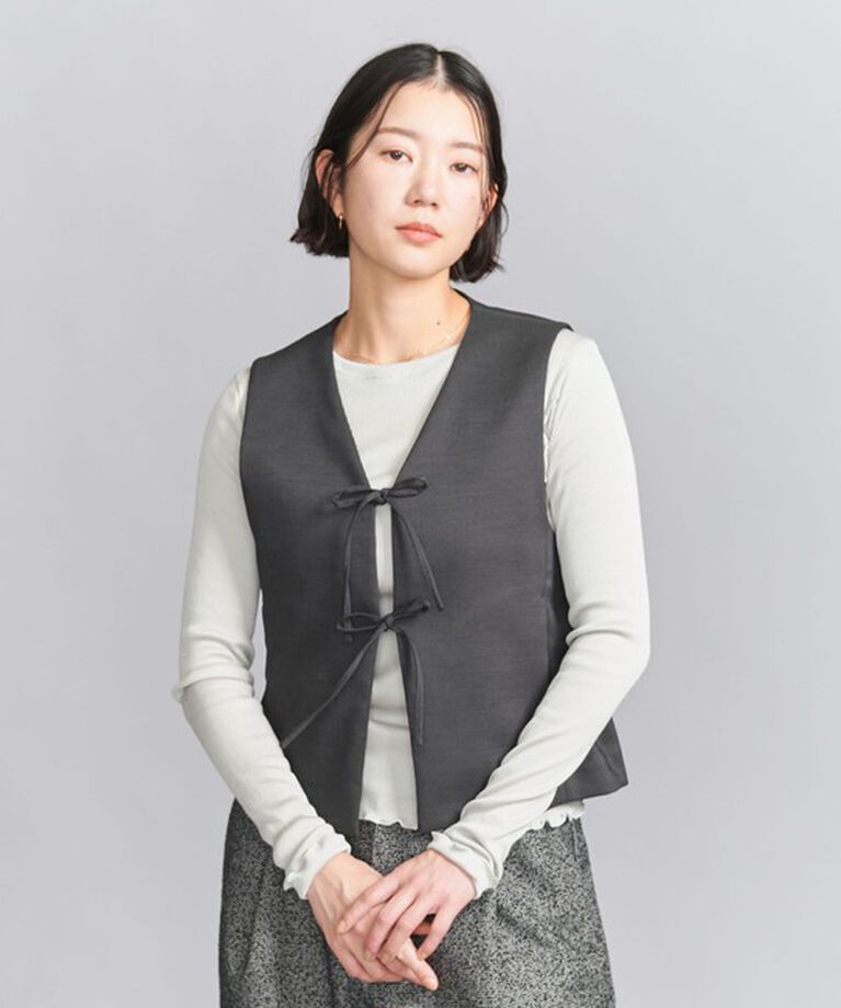 BEAUTY&YOUTH UNITED ARROWS「フロントリボン ベスト」|ベスト・ジレ|その他1