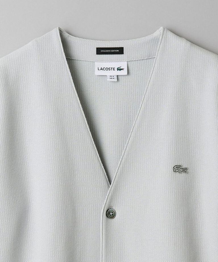BEAUTY&YOUTH UNITED ARROWS「＜LACOSTE for BEAUTY&YOUTH＞ 1トーン カーディガン」|カーディガン|
