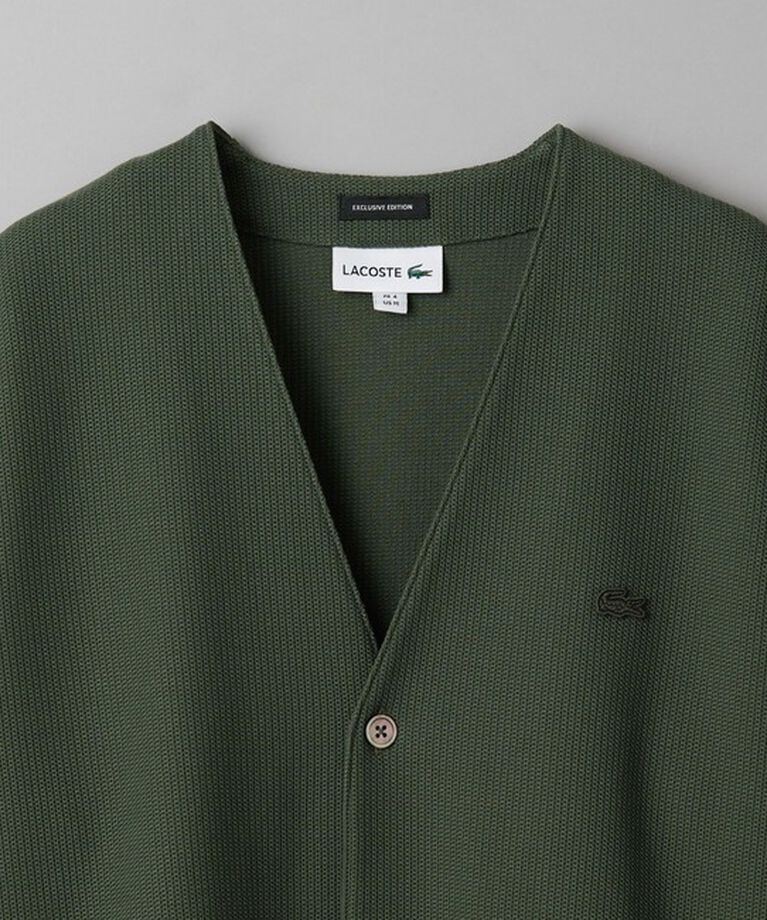 BEAUTY&YOUTH UNITED ARROWS「＜LACOSTE for BEAUTY&YOUTH＞ 1トーン カーディガン」|カーディガン|