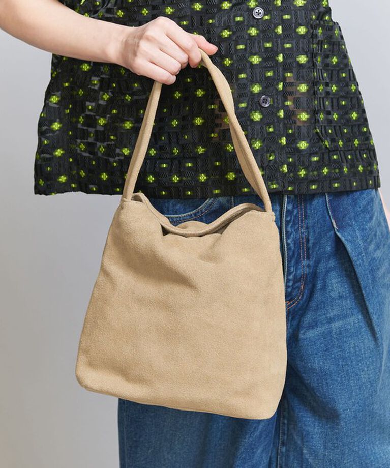 BEAUTY&YOUTH UNITED ARROWS「【別注】＜LAYAS＞スエード ワンショルダーバッグ」|ショルダー・メッセンジャー|BEIGE