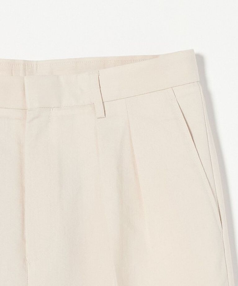 BEAUTY&YOUTH UNITED ARROWS「TR リネン 2タック クリーズ パンツ」|チノ|