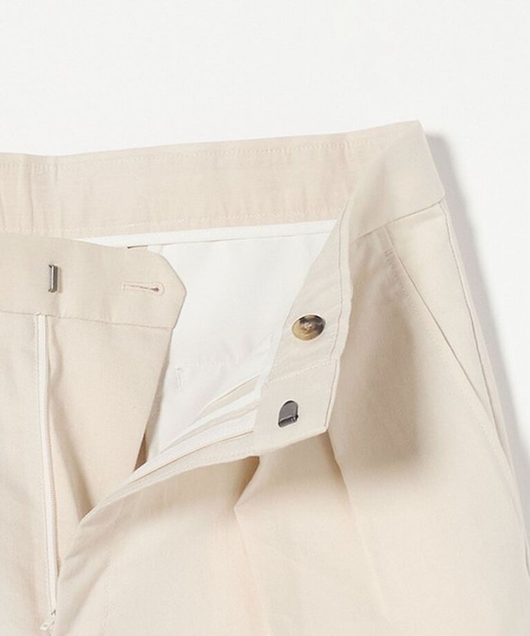 BEAUTY&YOUTH UNITED ARROWS「TR リネン 2タック クリーズ パンツ」|チノ|