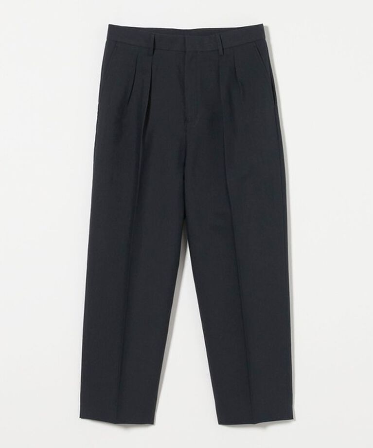 BEAUTY&YOUTH UNITED ARROWS「TR リネン 2タック クリーズ パンツ」|チノ|