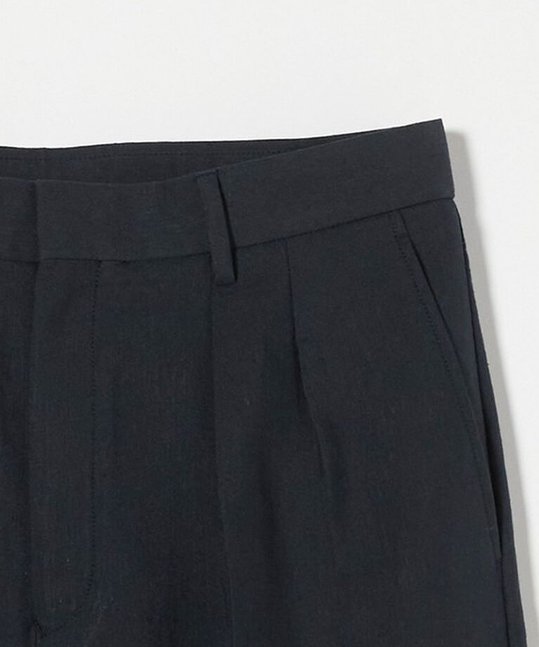 BEAUTY&YOUTH UNITED ARROWS「TR リネン 2タック クリーズ パンツ」|チノ|