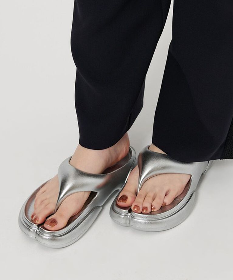 BEAUTY&YOUTH UNITED ARROWS「＜PAES＞メタリック NEW FLIPFLOP タビサンダル」|サンダル|