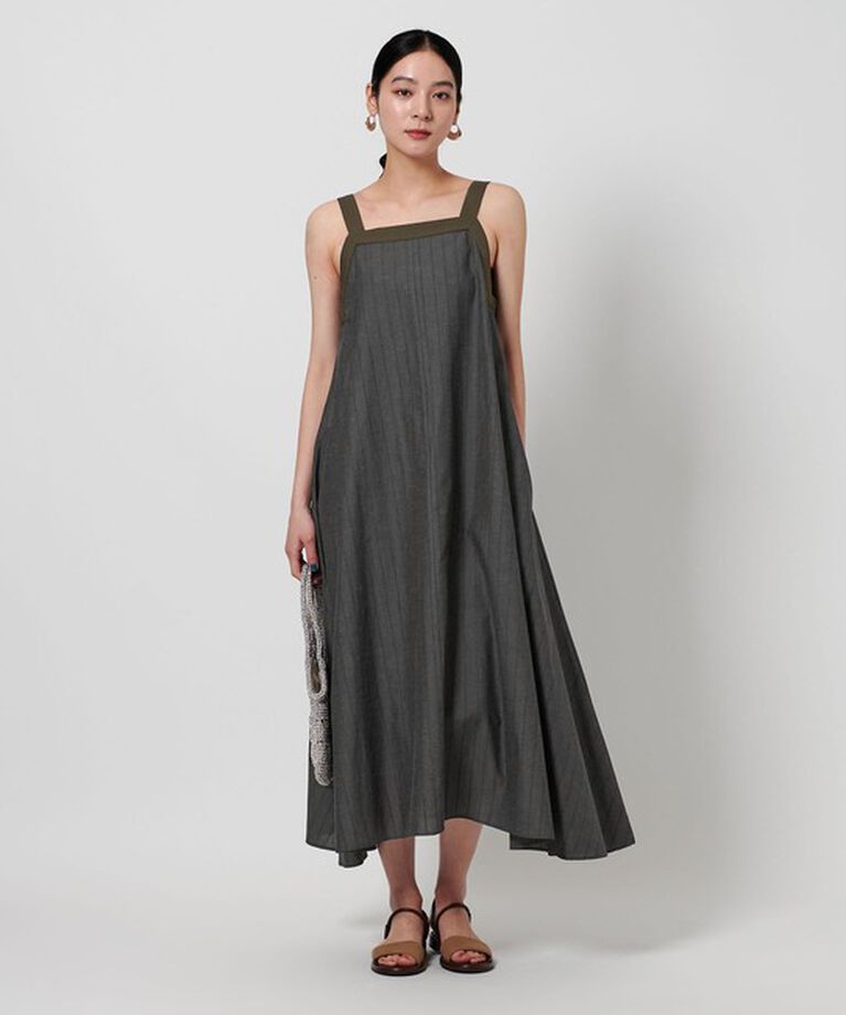 BEAUTY&YOUTH UNITED ARROWS「麻ブレンド フレア サンドレス」|ワンピース|