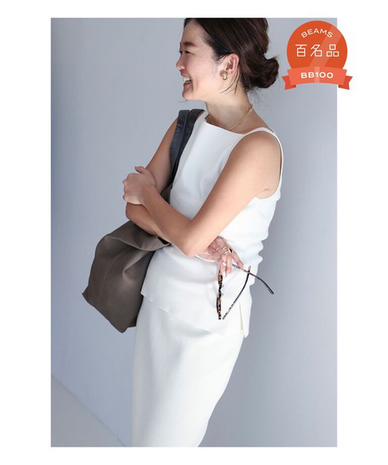 Demi-Luxe BEAMS 「ヘルシー ニットキャミソール .M」|ニット・セーター|OFF_WHT