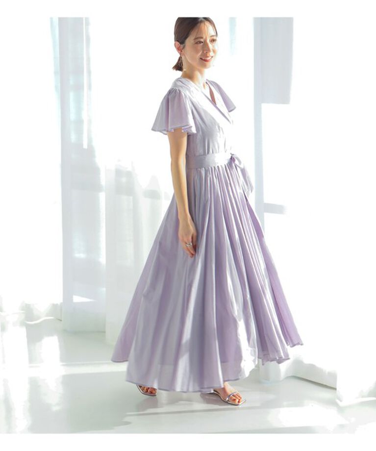 Demi-Luxe BEAMS 「MARIHA × Demi-Luxe BEAMS / 別注 マドモアゼル フレアスリーブドレス」|ワンピース|