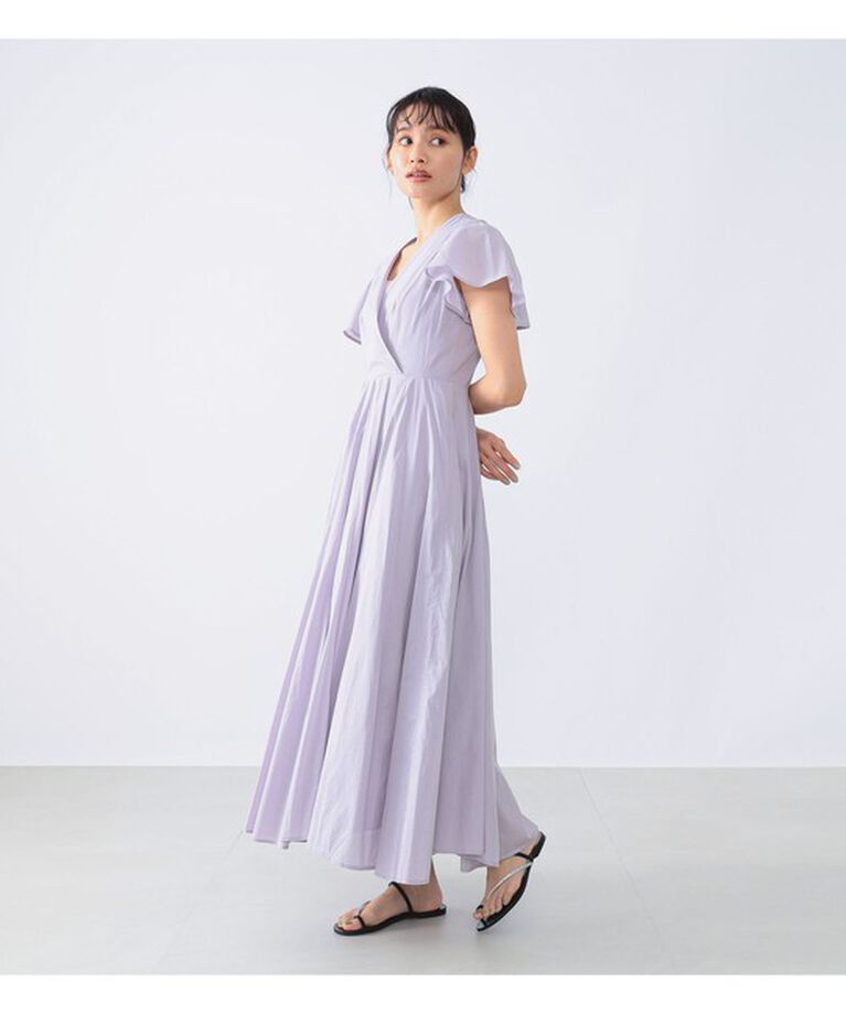 Demi-Luxe BEAMS 「MARIHA × Demi-Luxe BEAMS / 別注 マドモアゼル フレアスリーブドレス」|ワンピース|