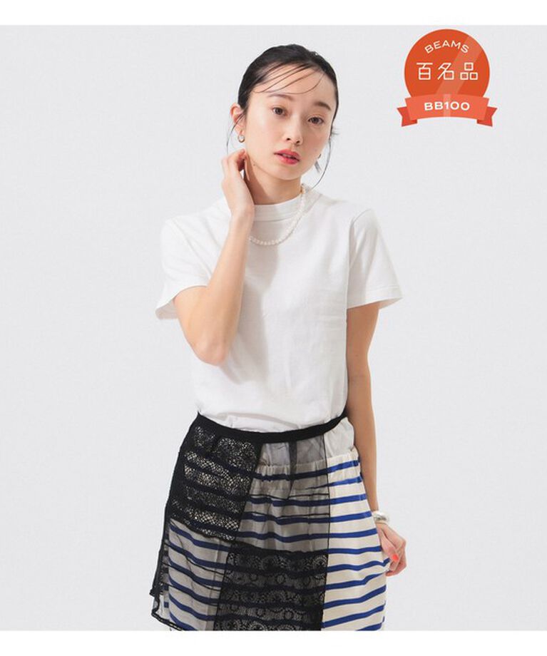 BEAMSBOY「ボーイ ベーシック Tシャツ」|Tシャツ・カットソー|OFF_WHT