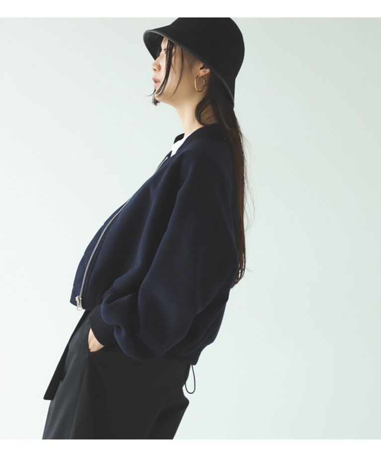 Demi-Luxe BEAMS 「COG THE BIGSMOKE / KARINA ショートブルゾン」|ブルゾン・スタジャン|