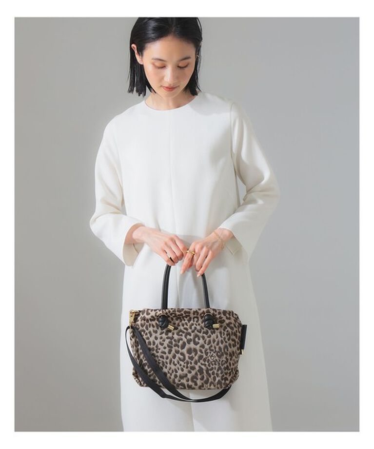 Demi-Luxe BEAMS 「VIOLAd’ORO / ナイロン レオパード トートバッグ S」|トートバッグ|