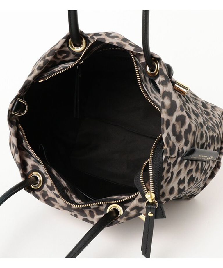 Demi-Luxe BEAMS 「VIOLAd’ORO / ナイロン レオパード トートバッグ S」|トートバッグ|