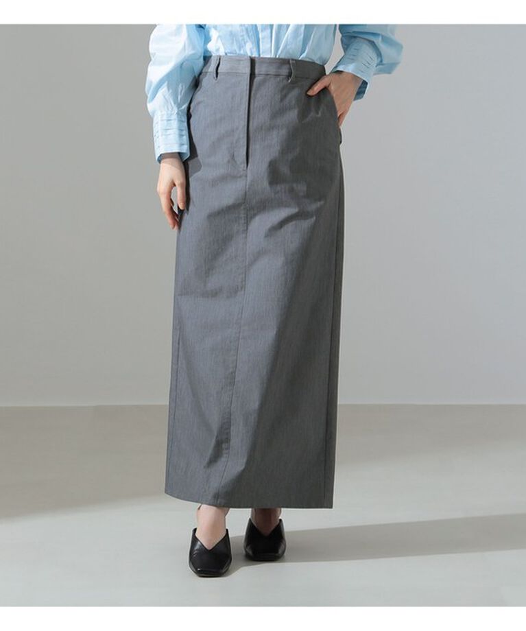 Demi-Luxe BEAMS 「テトロンコットン コンフォート タイトスカート」|スカート|GREY