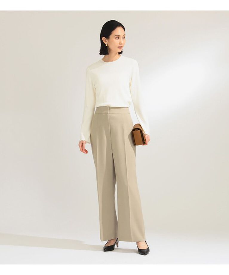 Demi-Luxe BEAMS 「アセテート ナイロン パール プルオーバー」|ニット・セーター|