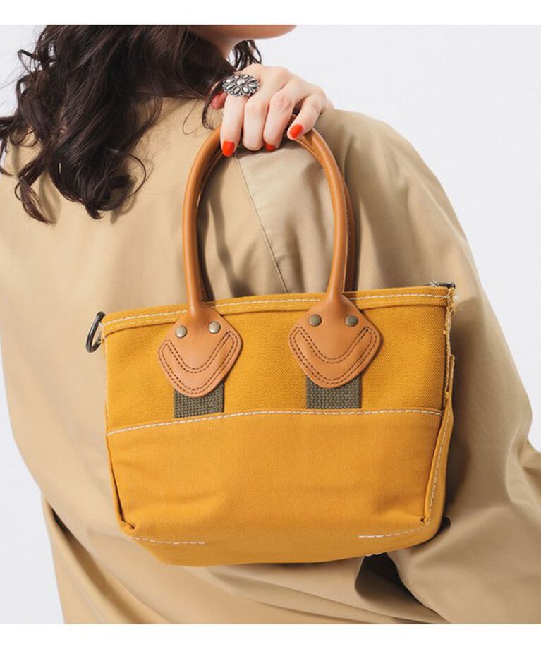 BEAMSBOY「【別注】L.L.Bean / Deep Bottom Leather Handle Zip Tote Mini」|その他|