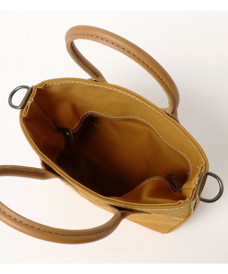 BEAMSBOY「【別注】L.L.Bean / Deep Bottom Leather Handle Zip Tote Mini」|その他|