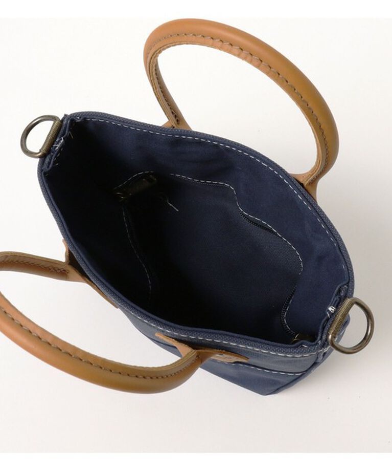 BEAMSBOY「【別注】L.L.Bean / Deep Bottom Leather Handle Zip Tote Mini」|その他|