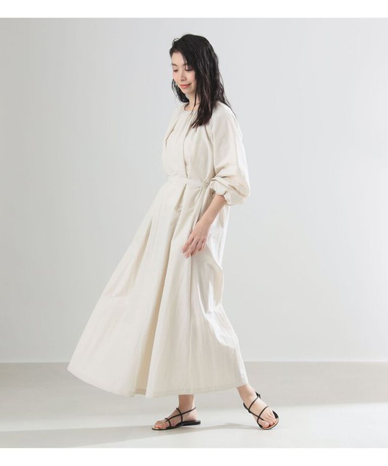 Demi-Luxe BEAMS 「AK+1 / ネックギャザー ワンピース」|ワンピース|