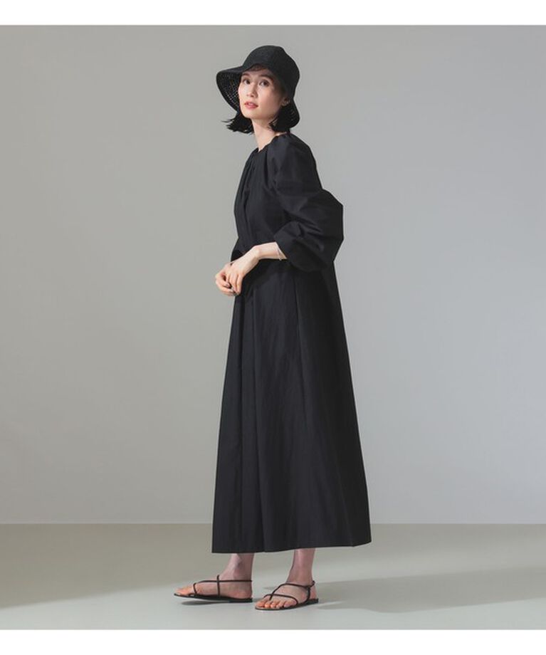 Demi-Luxe BEAMS 「AK+1 / ネックギャザー ワンピース」|ワンピース|
