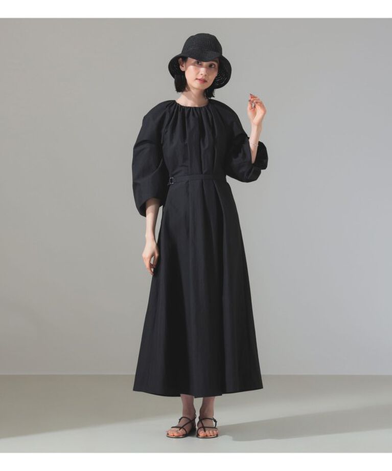 Demi-Luxe BEAMS 「AK+1 / ネックギャザー ワンピース」|ワンピース|