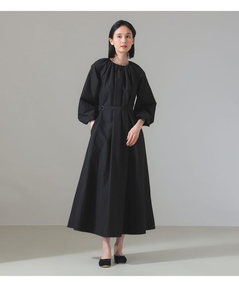 Demi-Luxe BEAMS 「AK+1 / ネックギャザー ワンピース」|ワンピース|