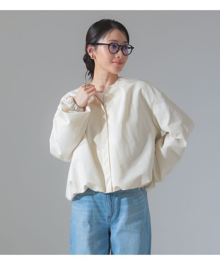 Demi-Luxe BEAMS 「コットンナイロン パフブルゾン」|ブルゾン・スタジャン|
