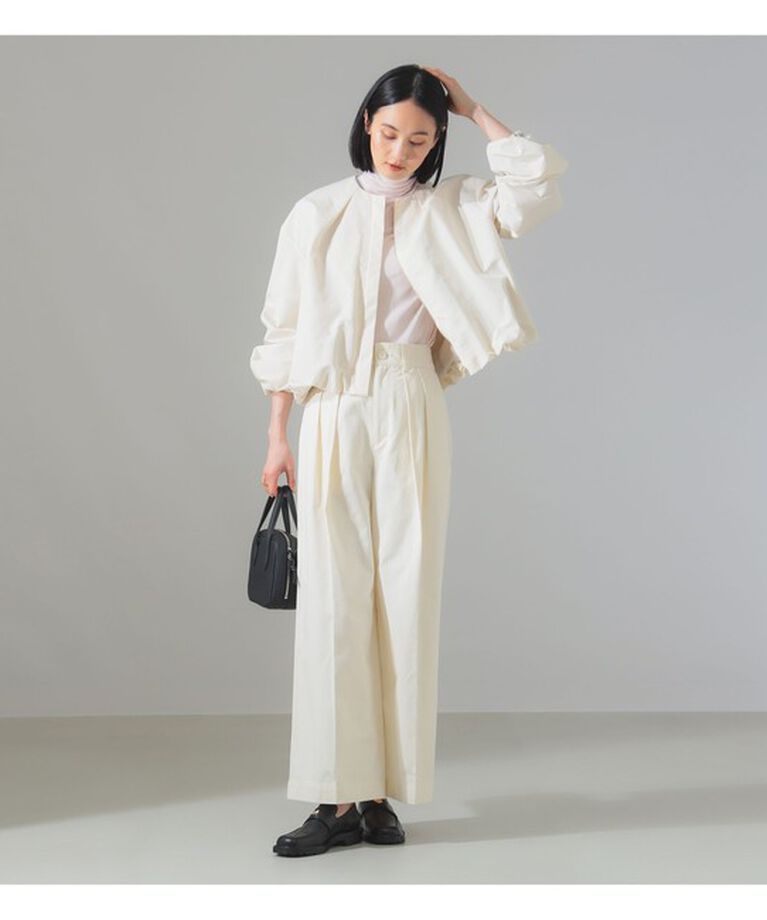 Demi-Luxe BEAMS 「コットンナイロン パフブルゾン」|ブルゾン・スタジャン|