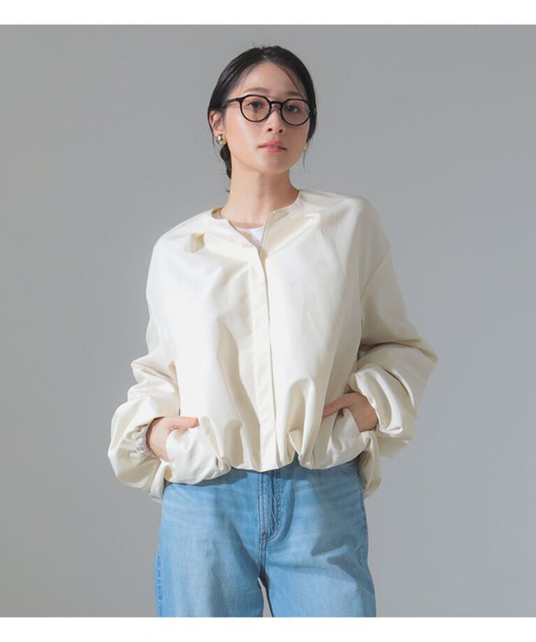 Demi-Luxe BEAMS 「コットンナイロン パフブルゾン」|ブルゾン・スタジャン|