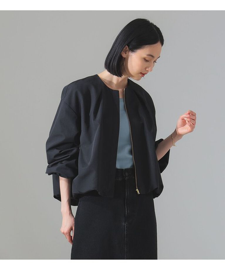 Demi-Luxe BEAMS 「コットンナイロン パフブルゾン」|ブルゾン・スタジャン|