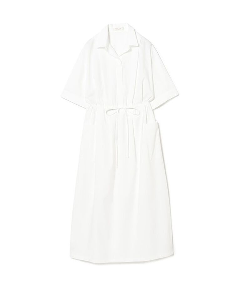 Demi-Luxe BEAMS 「ハーフスリーブ シャツワンピース」|ワンピース|
