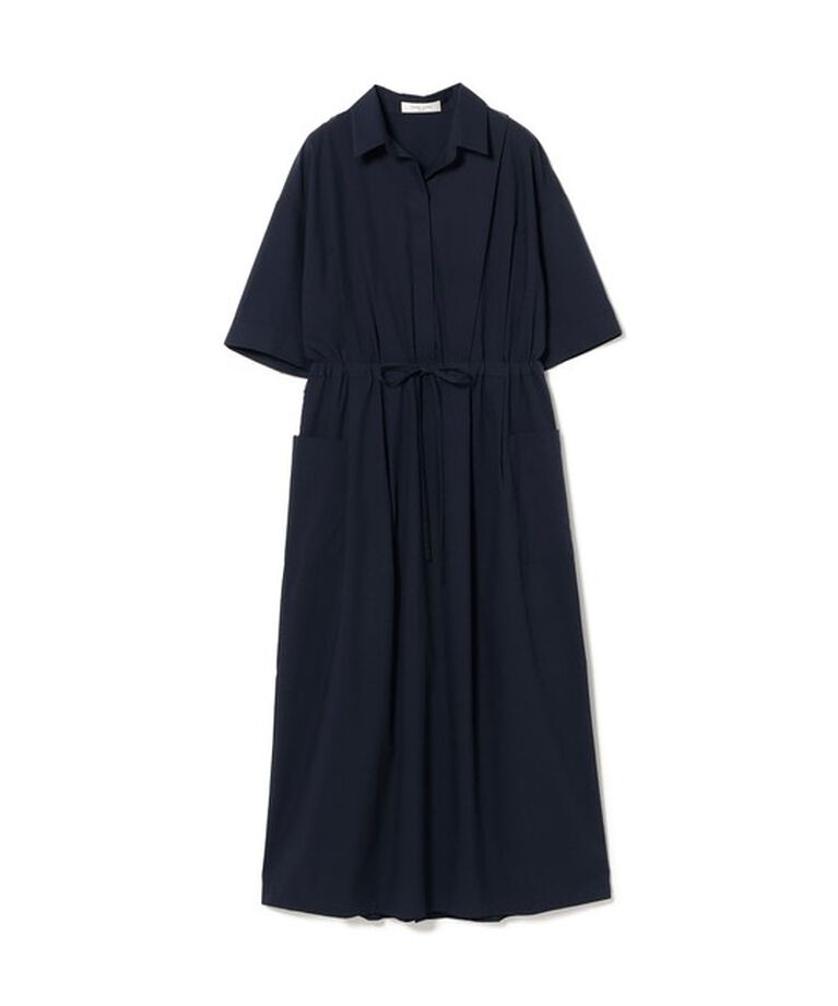 Demi-Luxe BEAMS 「ハーフスリーブ シャツワンピース」|ワンピース|