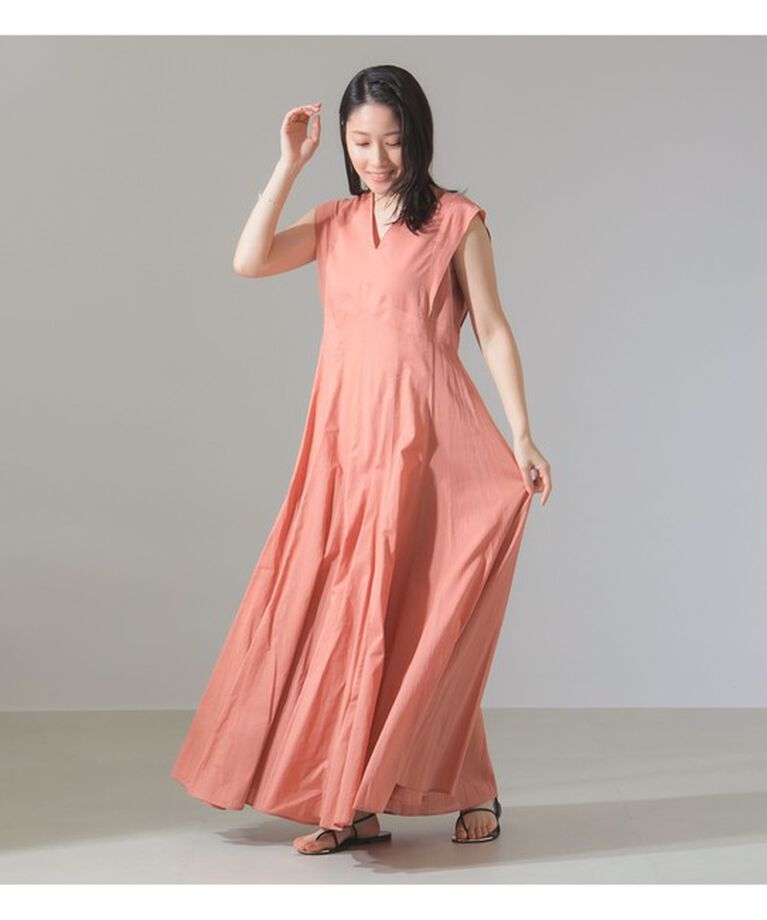 Demi-Luxe BEAMS 「【別注】MARIHA / 夏の月 ソリッド ワンピース」|ワンピース|