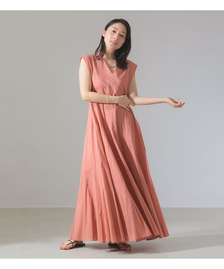 Demi-Luxe BEAMS 「【別注】MARIHA / 夏の月 ソリッド ワンピース」|ワンピース|